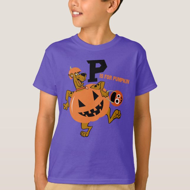 Scooby-Doo | P är för Pumpkin T Shirt (Framsida)