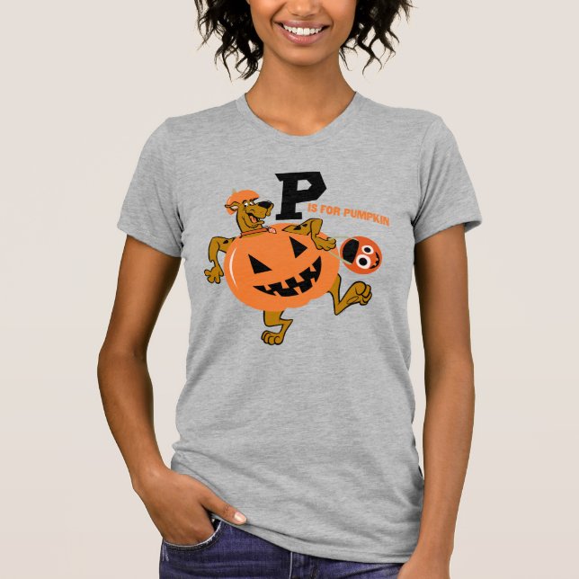 Scooby-Doo | P är för Pumpkin T Shirt (Framsida)