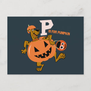 Scooby-Doo   P är för Pumpkin Vykort