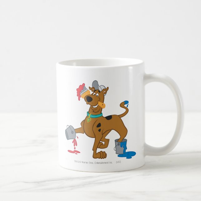 Scooby-Doo Paints Kaffemugg (Höger)