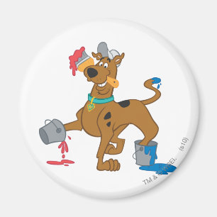 Scooby-Doo Paints Magnet