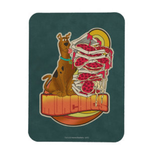 Scooby-Doo Pizza Munchies-grafik Magnet