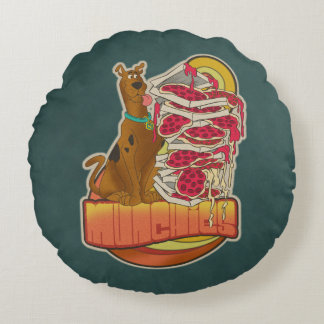 Scooby-Doo | Pizza Munchies-grafik Rund Kudde