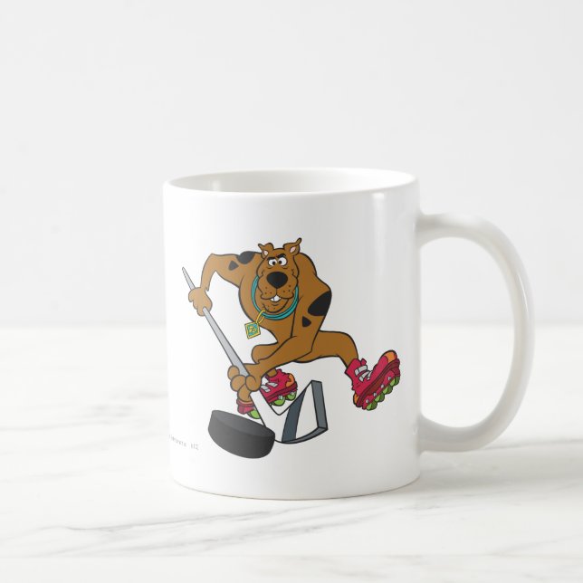Scooby-Doo Played Hockey Kaffemugg (Höger)