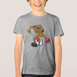Scooby-Doo Played Hockey T-shirt I Triblend-tyg