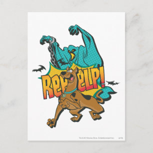 Scooby Doo "Reeeelp!" Vykort