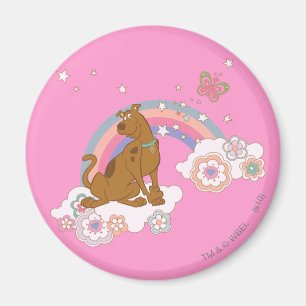 Scooby-Doo regnbågefjäril Magnet