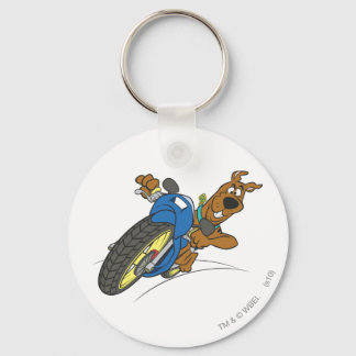 Scooby-Doo Riding Motorcle Nyckelring
