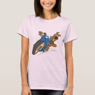 Scooby-Doo Riding Motorcle T-shirt