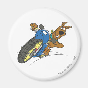 Scooby-Doo ridningmotorcykel Magnet
