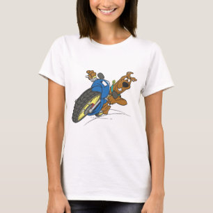 Scooby-Doo ridningmotorcykel T-shirt