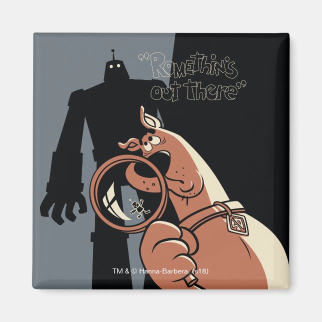 Scooby-Doo "Romethin's out where" Magnet (Framsidan)