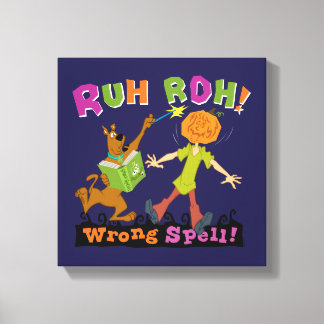 Scooby-Doo | Ruh Roh! Fel stavning! Canvastryck