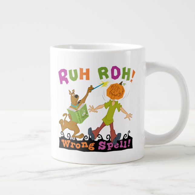 Scooby-Doo | Ruh Roh! Fel stavning! Jumbo Mugg (Höger)