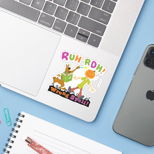 Scooby-Doo Ruh Roh! Fel stavning! Klistermärken