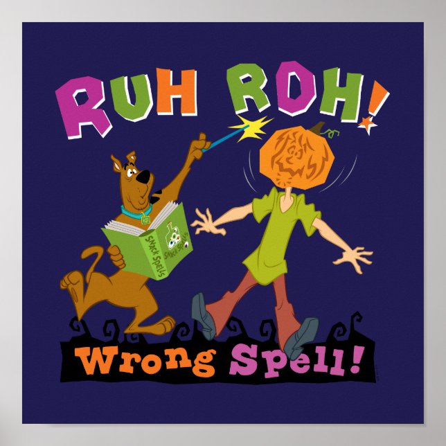 Scooby-Doo | Ruh Roh! Fel stavning! Poster (Framsidan)