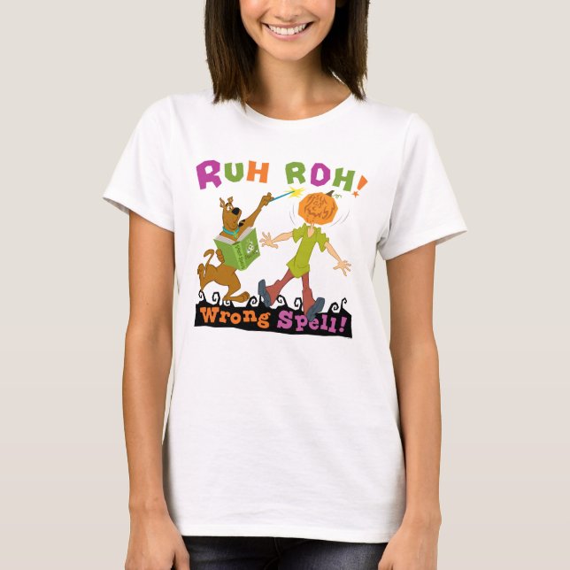 Scooby-Doo | Ruh Roh! Fel stavning! T Shirt (Framsida)