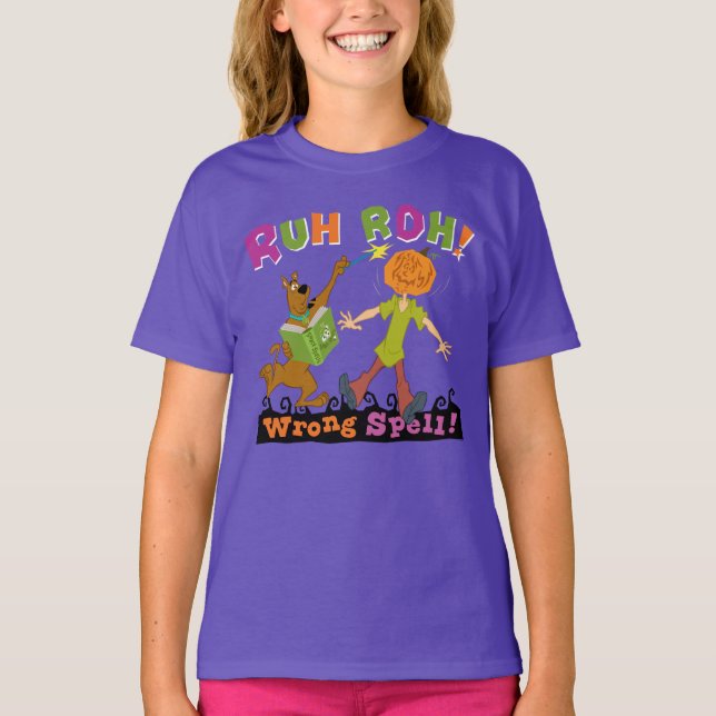 Scooby-Doo | Ruh Roh! Fel stavning! T Shirt (Framsida)