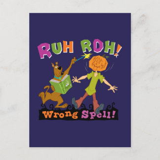 Scooby-Doo | Ruh Roh! Fel Stavning! Vykort
