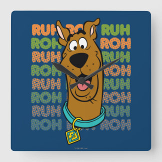 Scooby-Doo Ruh Roh Fyrkantig Klocka