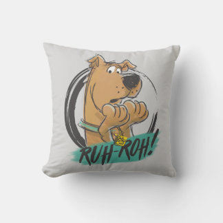 Scooby-Doo "Ruh Roh!" Marker Sketch Kudde