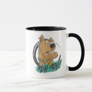 Scooby-Doo "Ruh Roh!" Marker Sketch Mugg