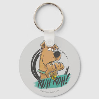 Scooby-Doo "Ruh Roh!" Marker Sketch Nyckelring