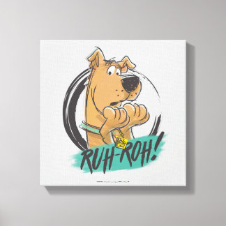 Scooby-Doo "Ruh Roh!", Markören skissar Canvastryck