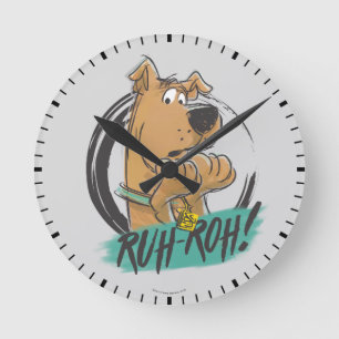 Scooby-Doo "Ruh Roh!", Markören skissar Rund Klocka