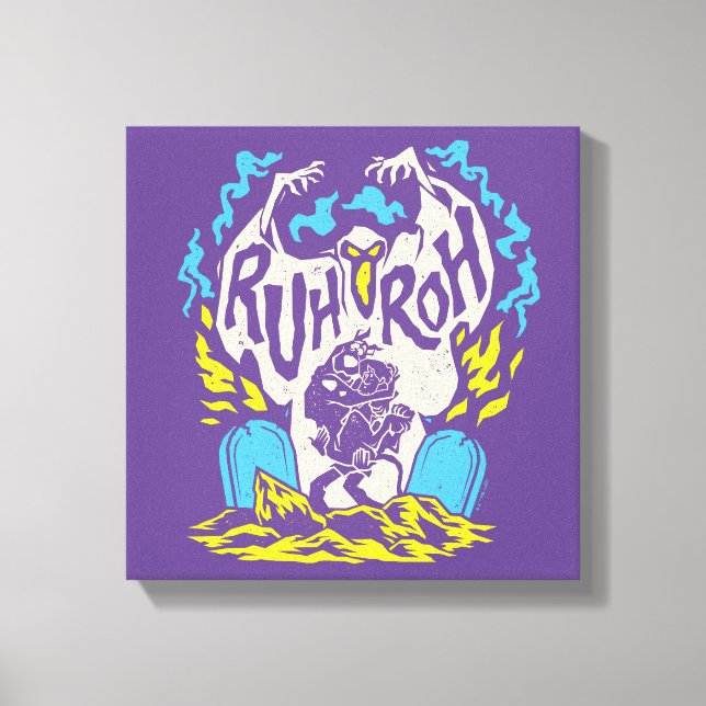 Scooby-Doo | Ruh Roh Scooby & Shaggy Canvastryck (Framsida)