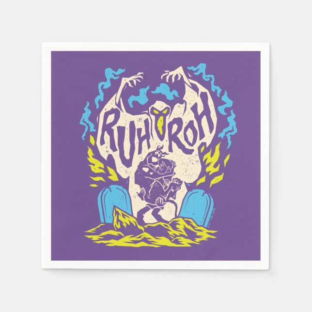 Scooby-Doo | Ruh Roh Scooby & Shaggy Pappersservett (Framsidan)