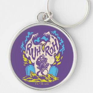 Scooby-Doo Ruh Roh Scooby & Shaggy Rund Silverfärgad Nyckelring