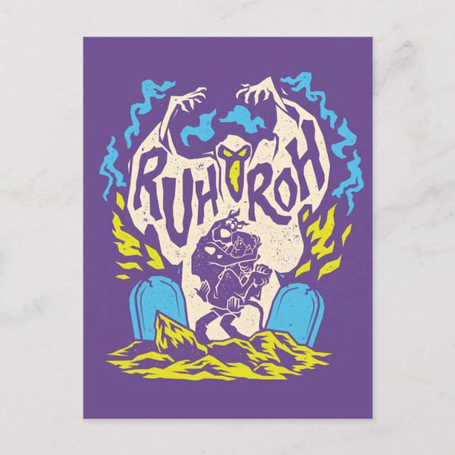 Scooby-Doo | Ruh Roh Scooby & Shaggy Vykort (Framsida)