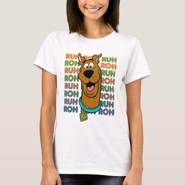 Scooby-Doo Ruh Roh Tee Shirt (Framsida)
