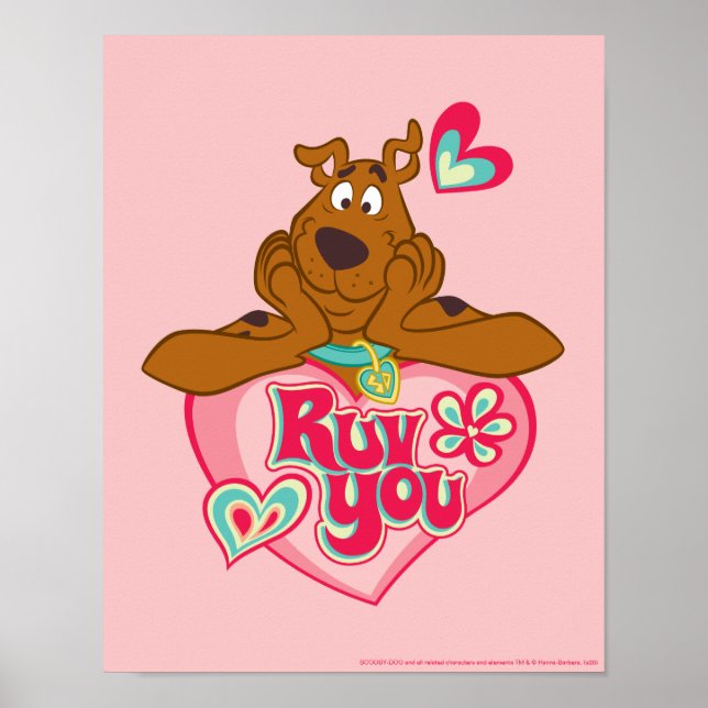 Scooby-Doo - Ruv You Poster (Framsidan)