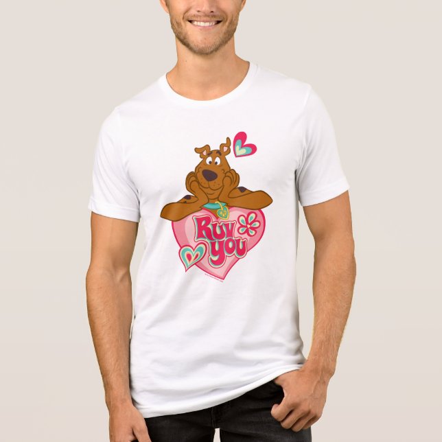 Scooby-Doo - Ruv You T Shirt (Framsida)