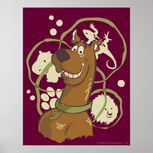 Scooby-Doo Safari Icons Poster (Framsidan)