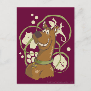 Scooby-Doo Safari Icons Vykort
