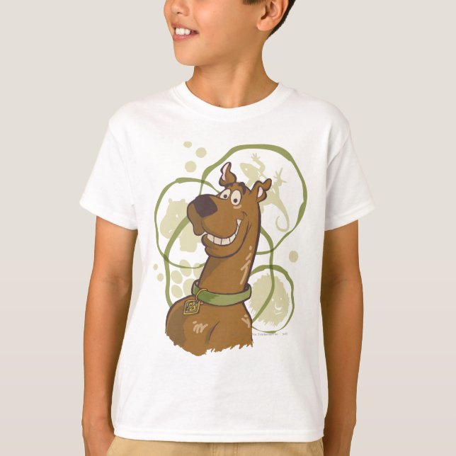Scooby-Doo Safarisymboler Tee Shirt (Framsida)