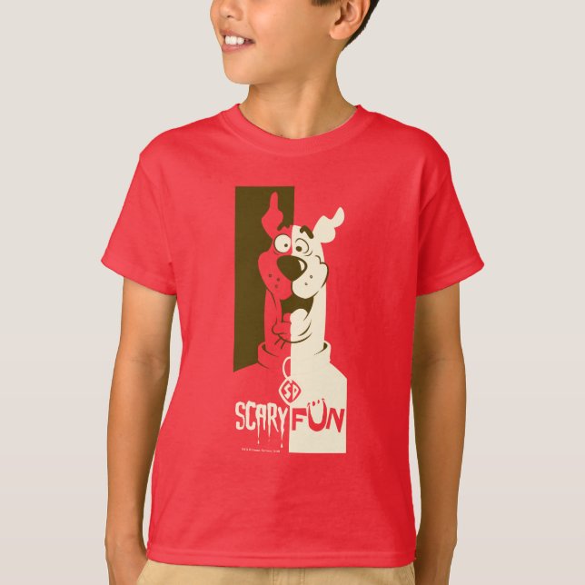 Scooby-Doo "Scary Roligt" T Shirt (Framsida)