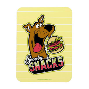 Scooby-Doo "Scooby Snacks" Logotyp Magnet
