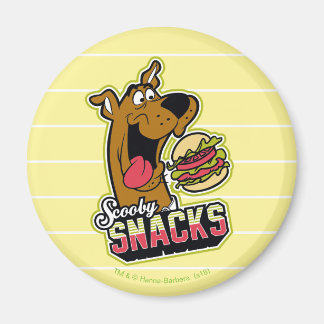 Scooby-Doo "Scooby Snacks" Logotyp Magnet