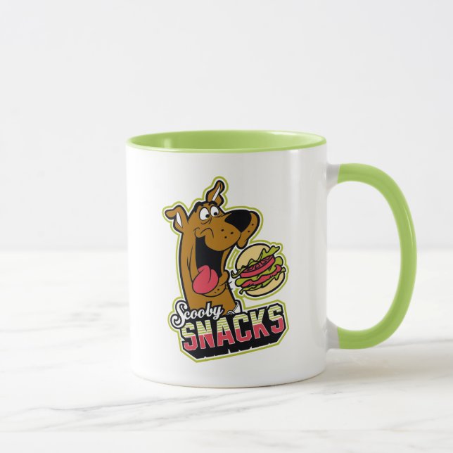 Scooby-Doo "Scooby Snacks" Logotyp Mugg (Höger)