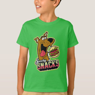 Scooby-Doo "Scooby Snacks" Logotyp T Shirt