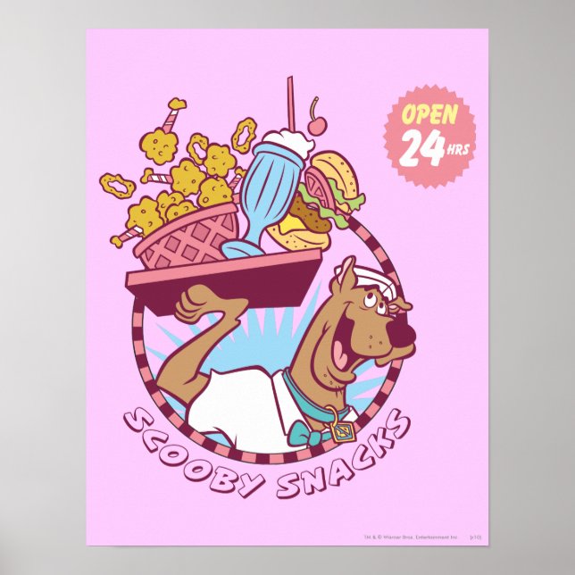 Scooby-Doo "Scooby Snacks" Poster (Framsidan)