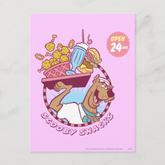 Scooby-Doo "Scooby Snacks" Vykort