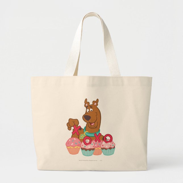 Scooby Doo - Scooby XOXO Muffinsar Jumbo Tygkasse (Framsidan)
