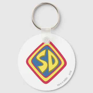 Scooby-Doo "SD"-ikon Nyckelring