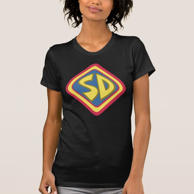 Scooby-Doo "SD"-ikon Tee (Framsida)