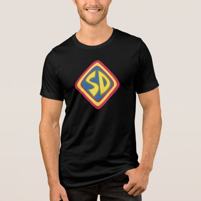 Scooby-Doo "SD"-ikon Tee Shirt (Framsida)